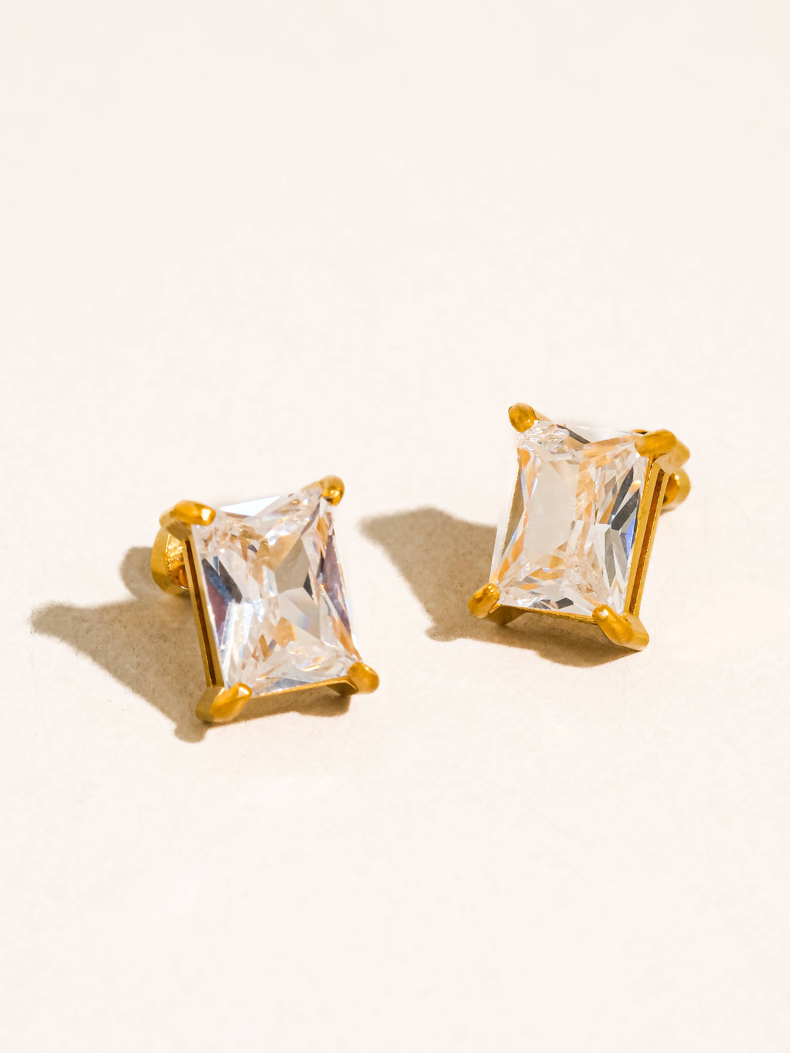 The Camille Flat Back Earrings