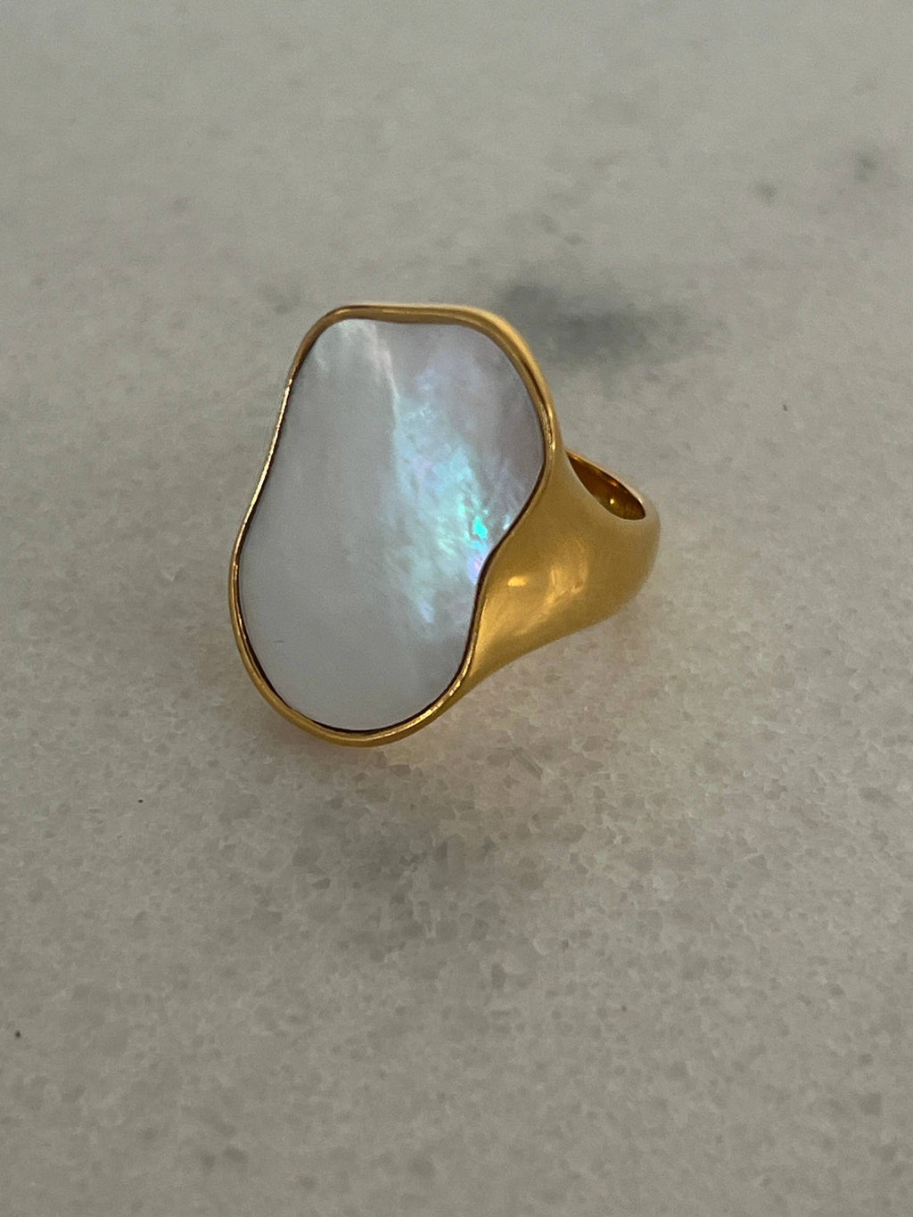 The Ivory Stack Ring