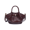 The Marabella Crossbody - Burgundy Woven