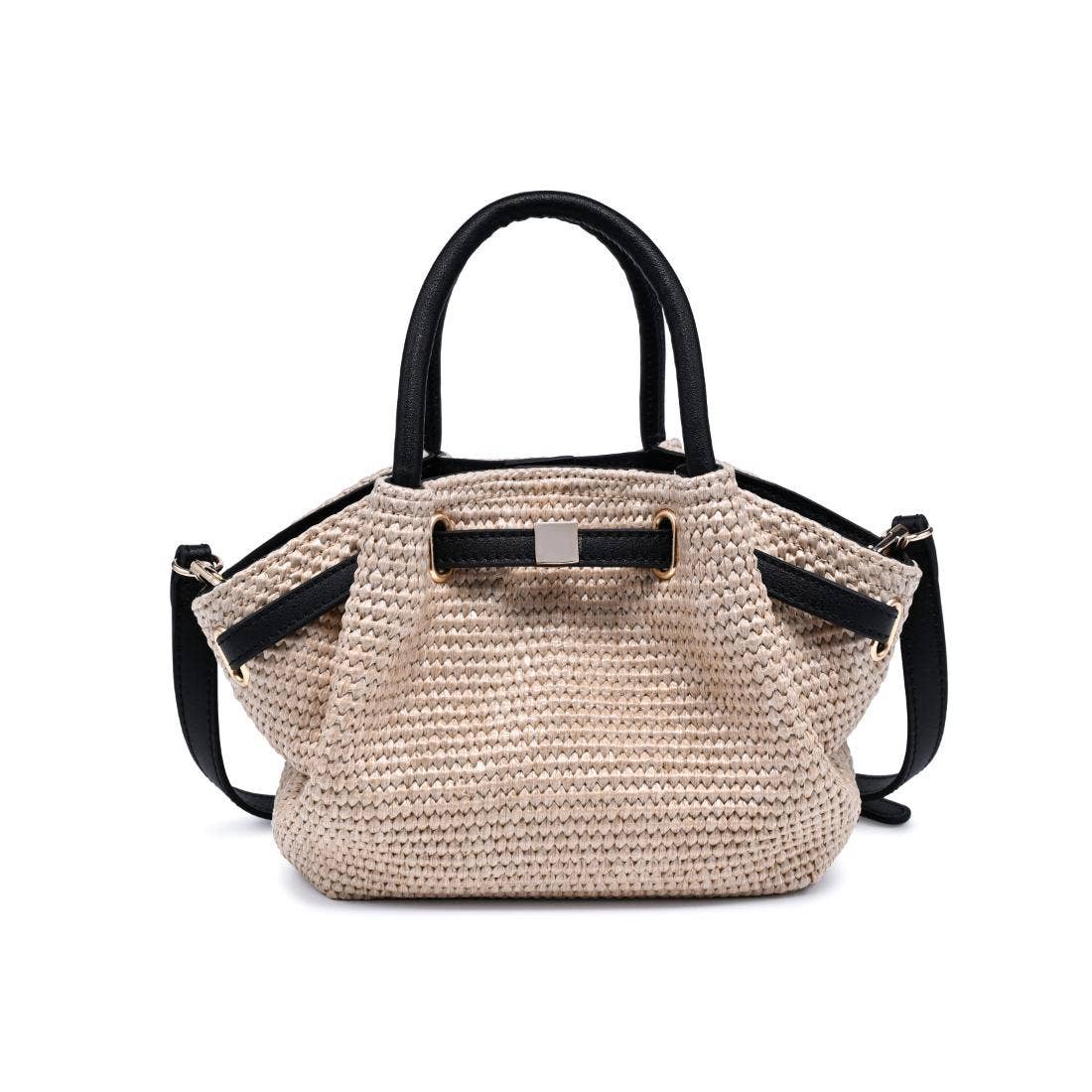 The Marbella Bag - Natural Black