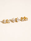 The Camille Flat Back Earrings