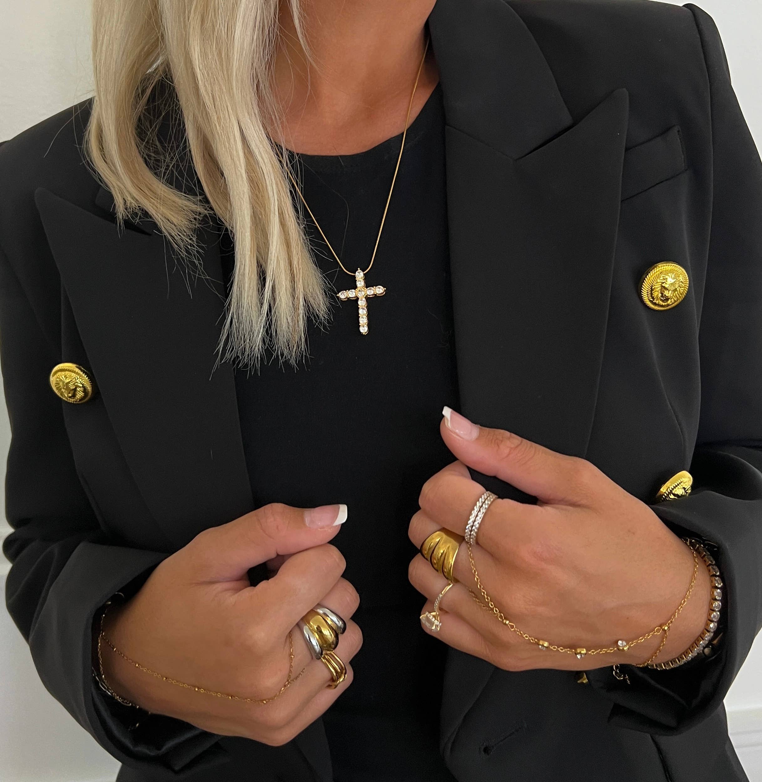 The Lila Cross Pendant