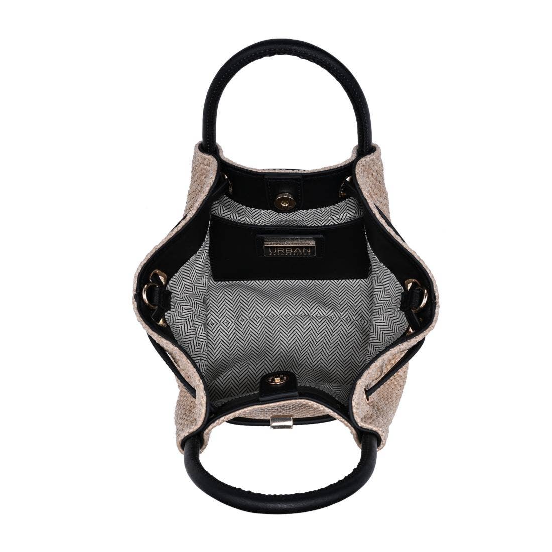 The Marbella Bag - Natural Black