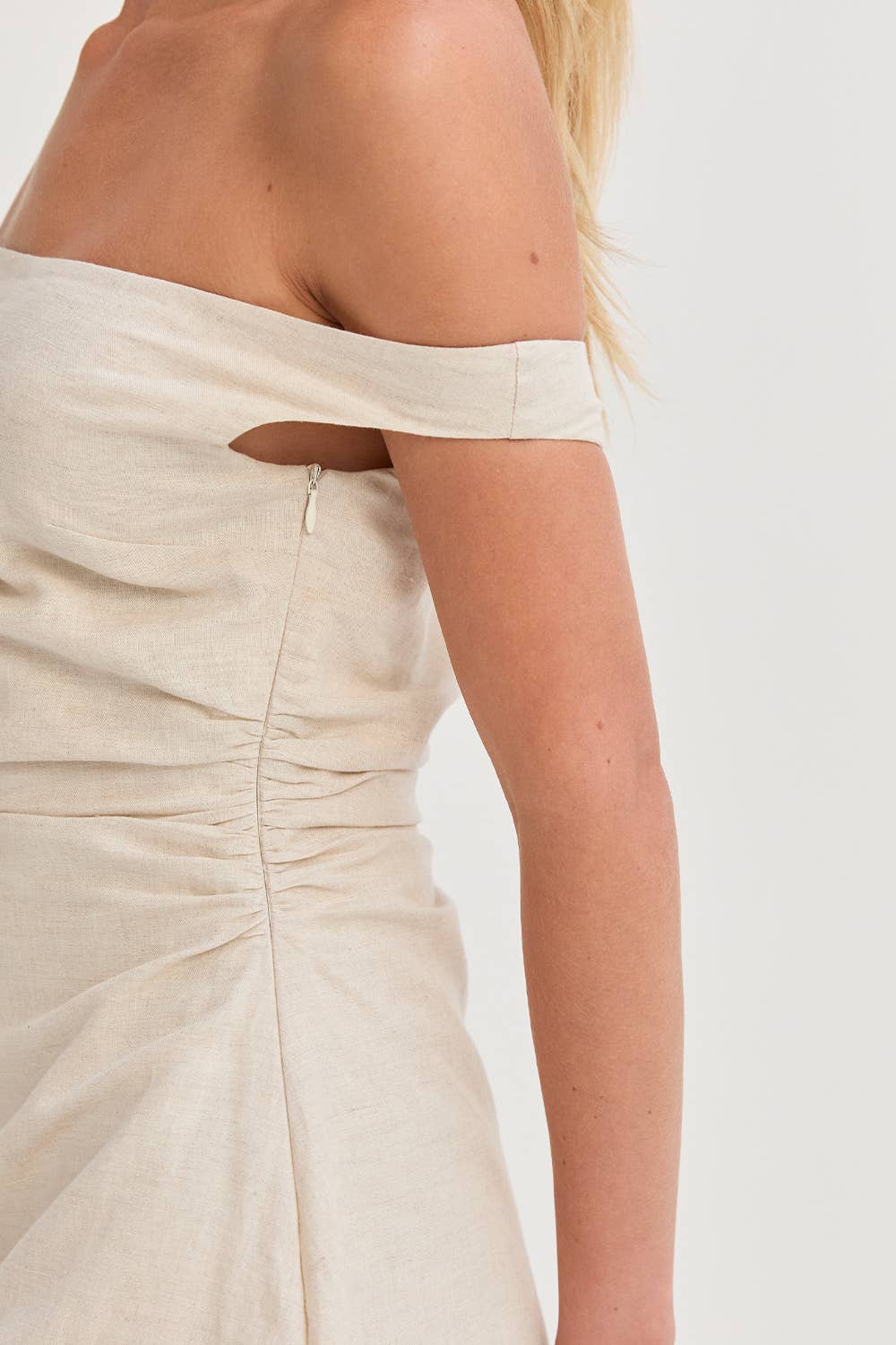 The Newport Linen Mini Dress (Pre-Order)