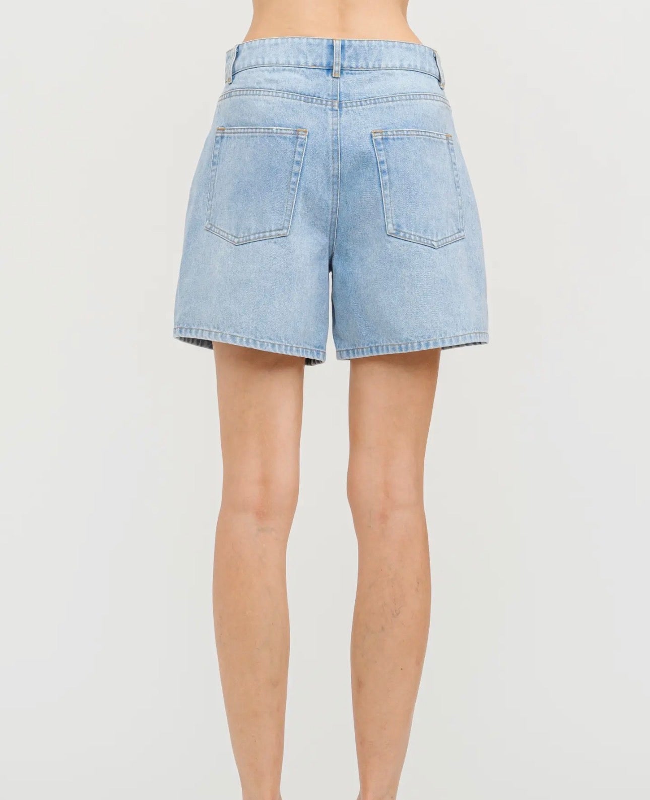 The Blaire Bermuda Denim Shorts