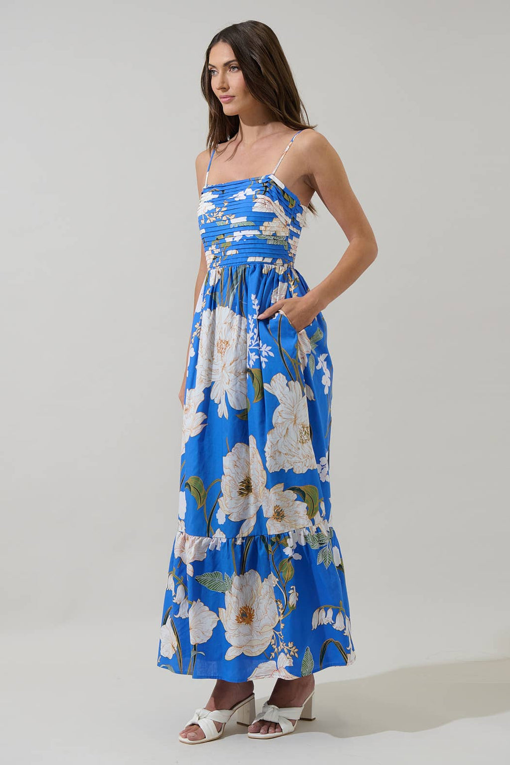 The Charleston Floral Maxi Dress