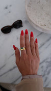 The Emerald Statement Ring