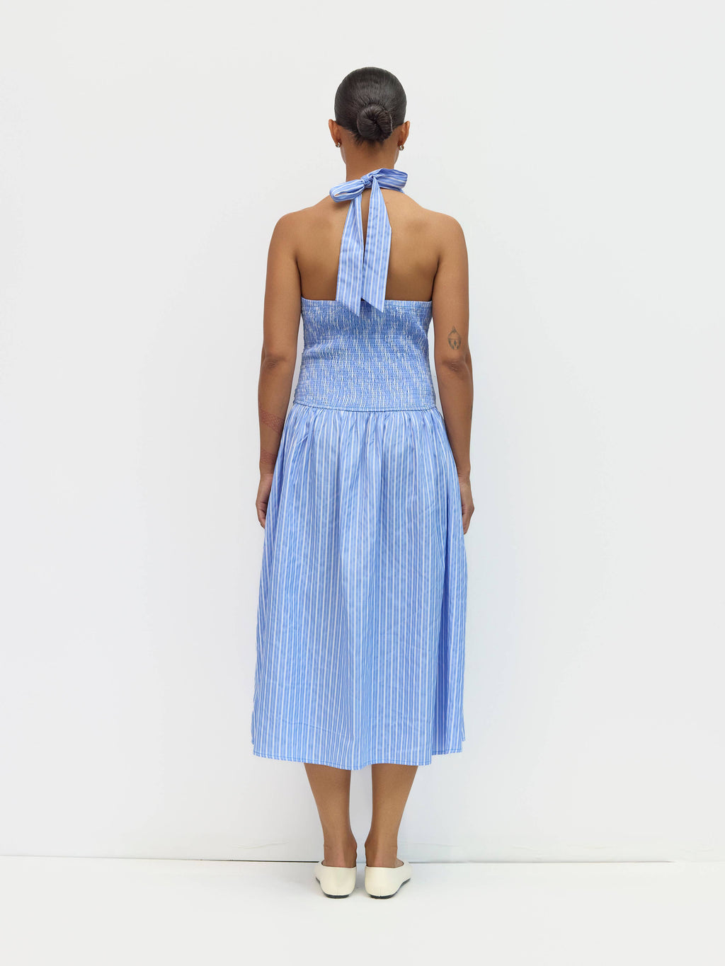 The Annie Halter Midi Dress