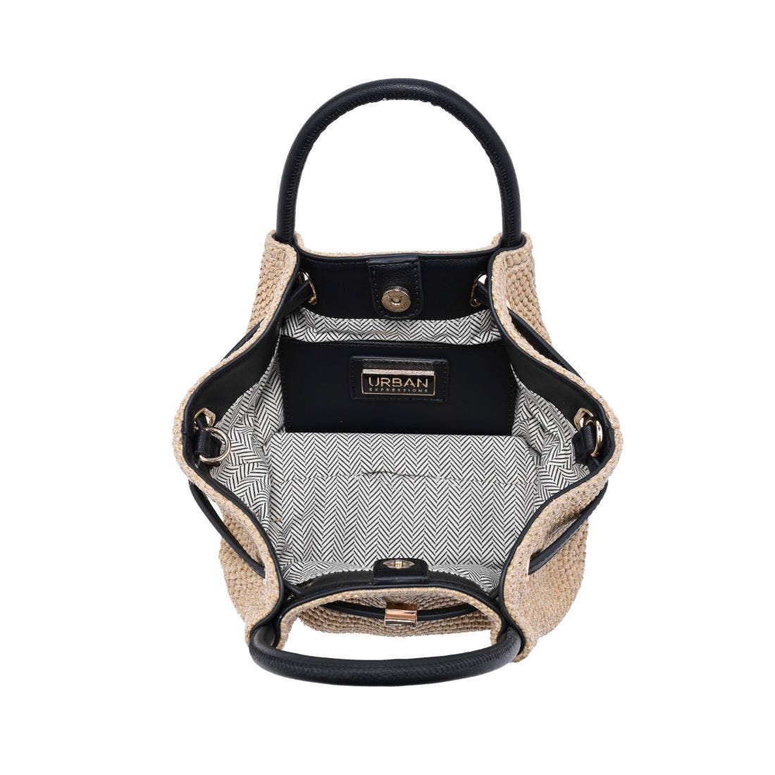 The Marbella Bag - Natural Black