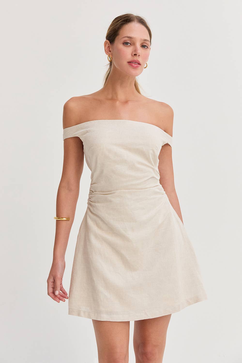 The Newport Linen Mini Dress (Pre-Order)