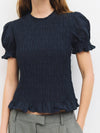 The Laine Smocked Top