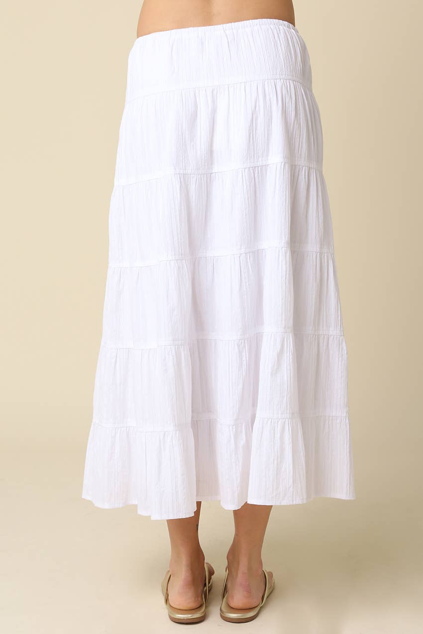The Haven Tiered Maxi Skirt