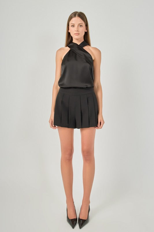 The Vivienne Satin Top
