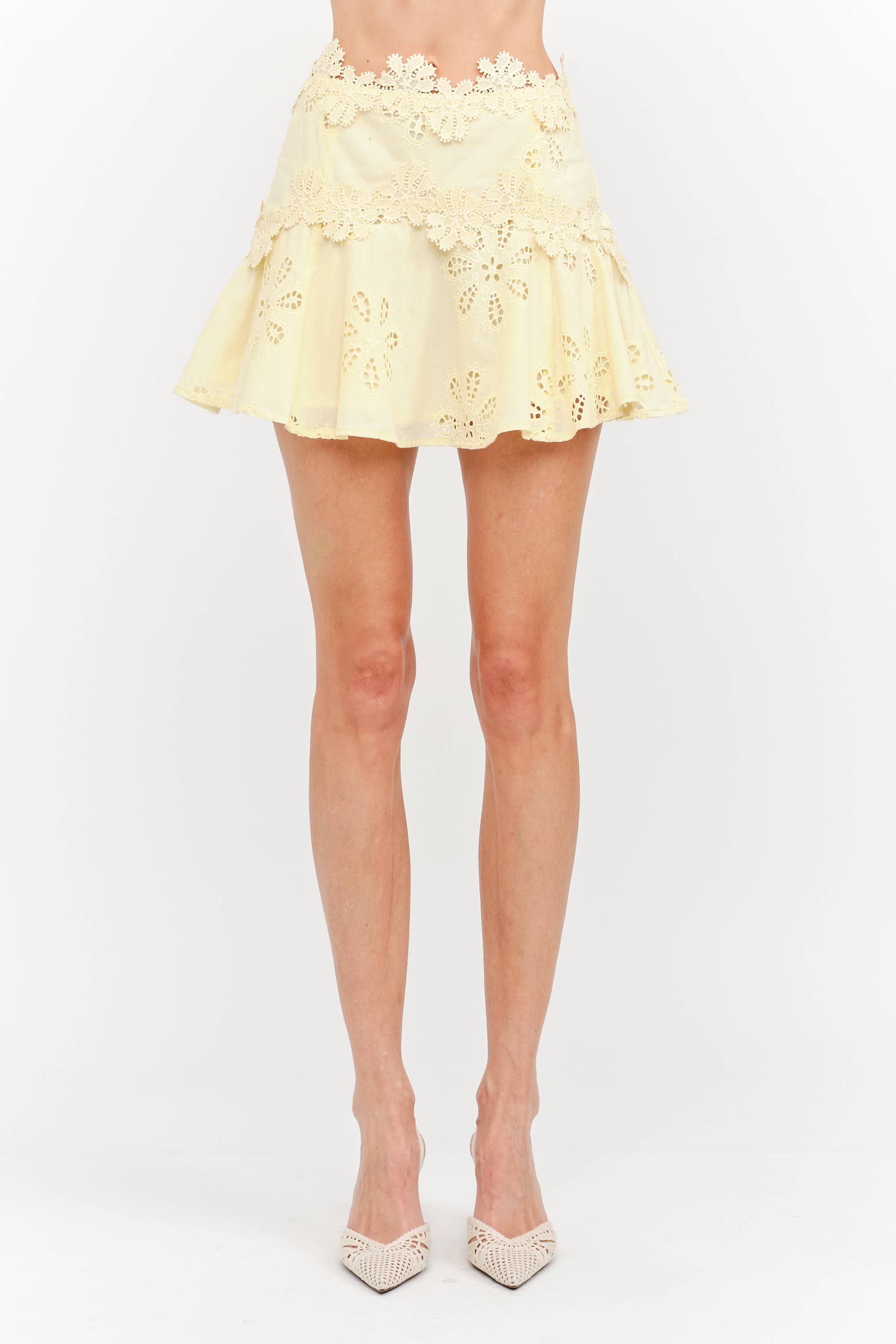 The Eloise Butter Yellow Skirt (Pre-Order)