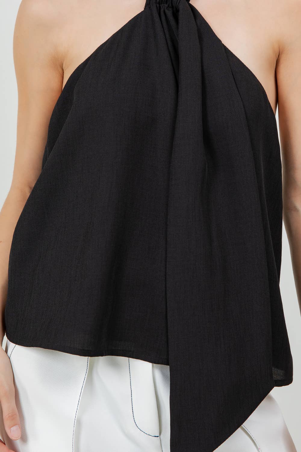 The Isla Halter Scarf Top