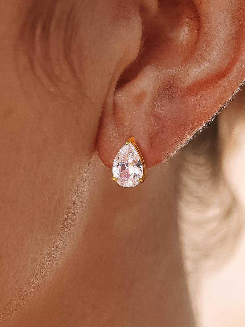 The Camille Flat Back Earrings
