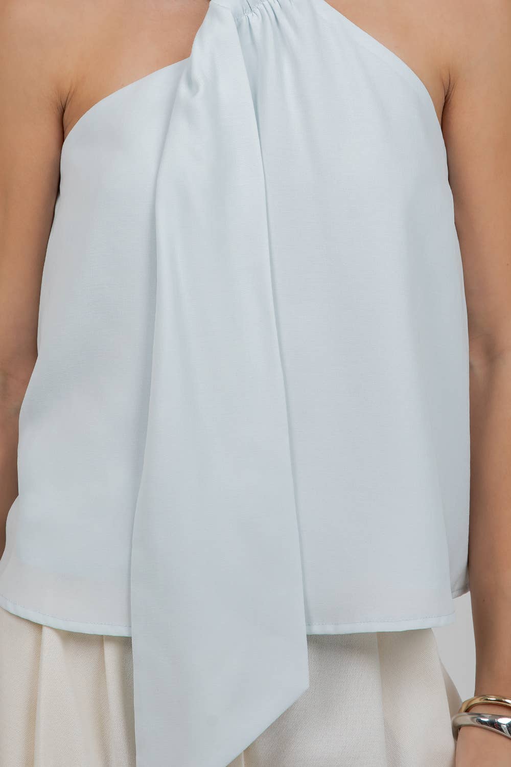The Isla Halter Scarf Top