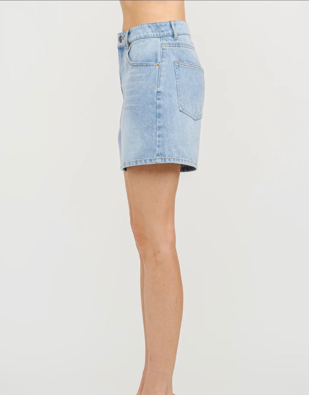 The Blaire Bermuda Denim Shorts