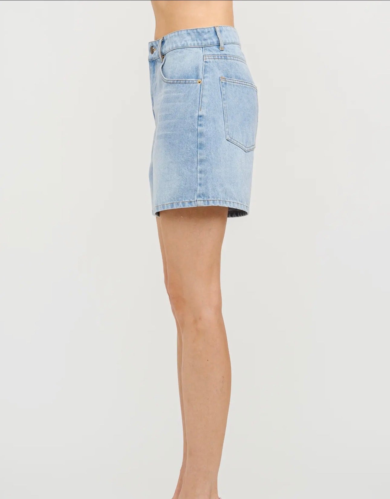 The Blaire Bermuda Denim Shorts