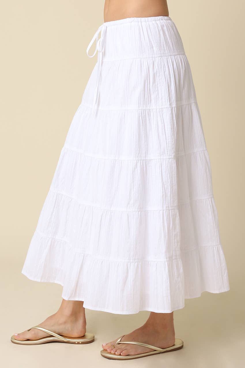 The Haven Tiered Maxi Skirt