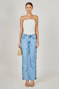 The Saylor Side Buttoned Jeans