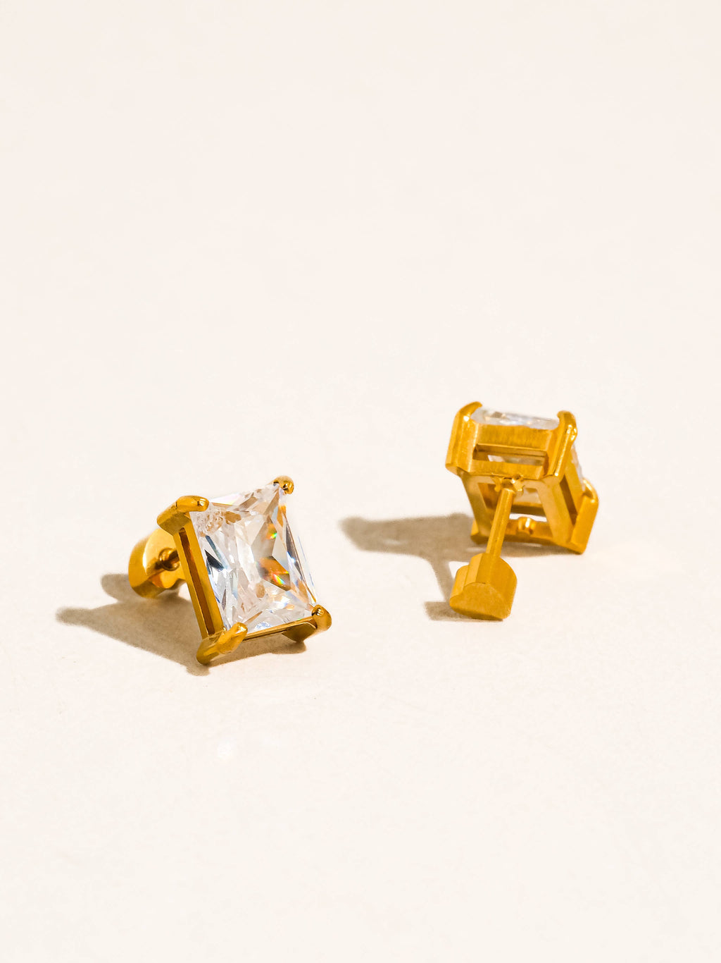 The Camille Flat Back Earrings