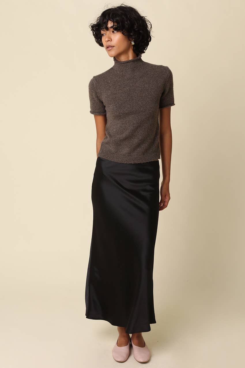 The Paige Mock Neck Knit Top