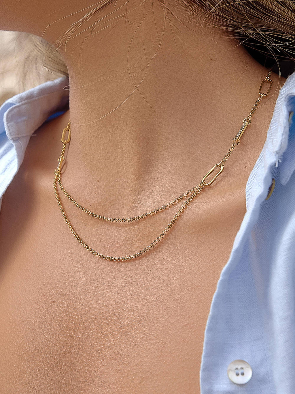 The Adelaide Layered Necklace