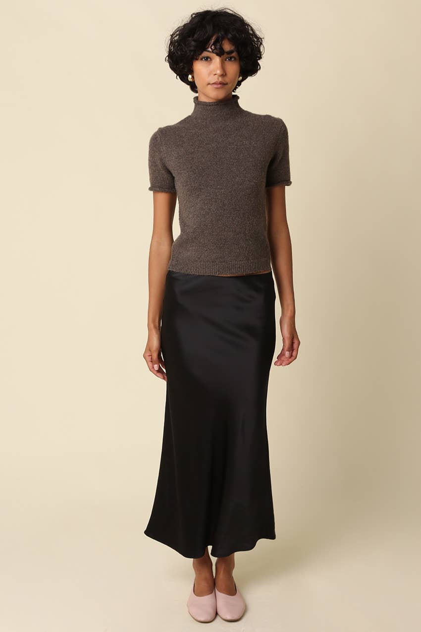 The Paige Mock Neck Knit Top
