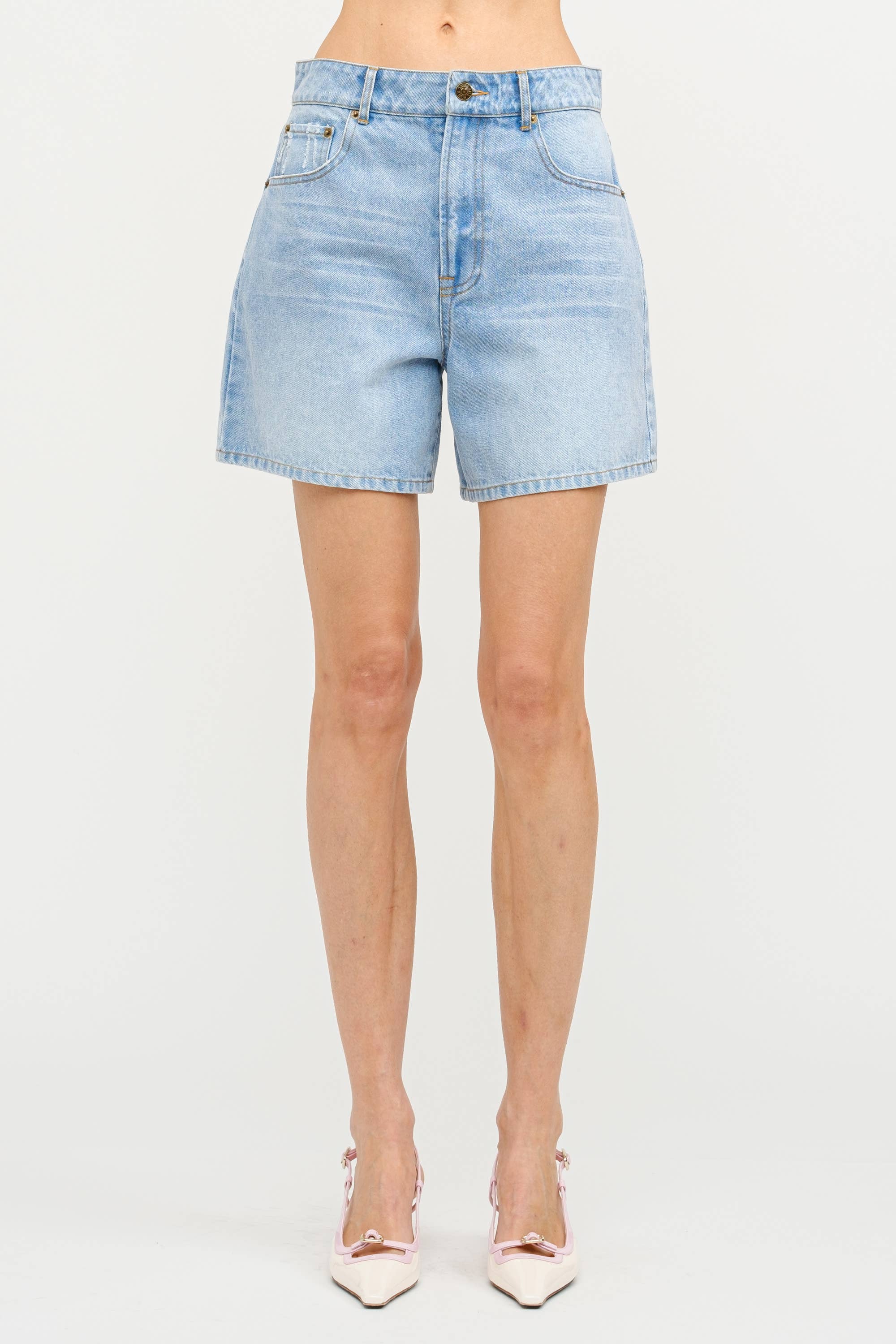 The Blair Bermuda Denim Shorts (Pre-Order)