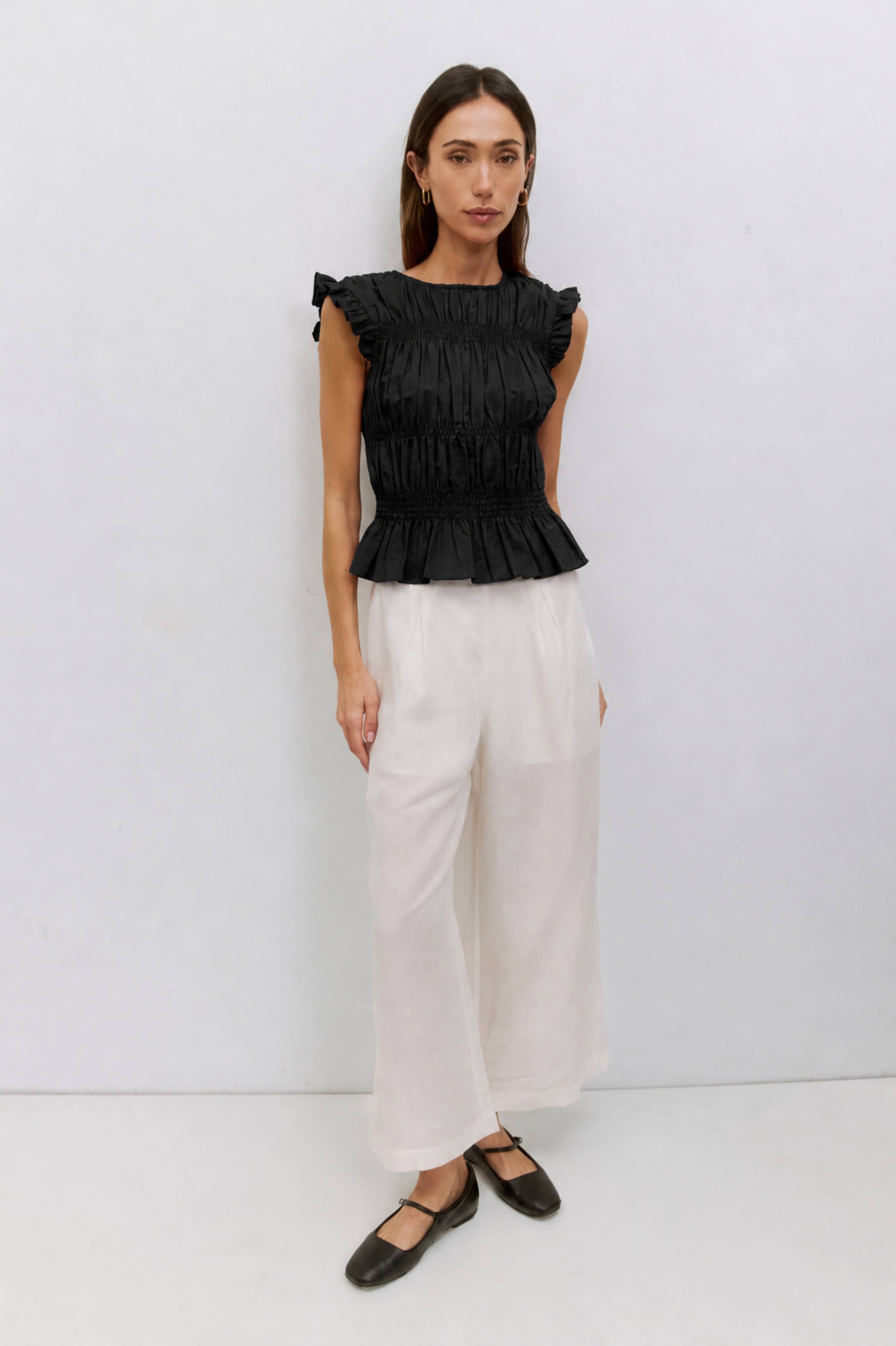 The Sadie Smocked Top