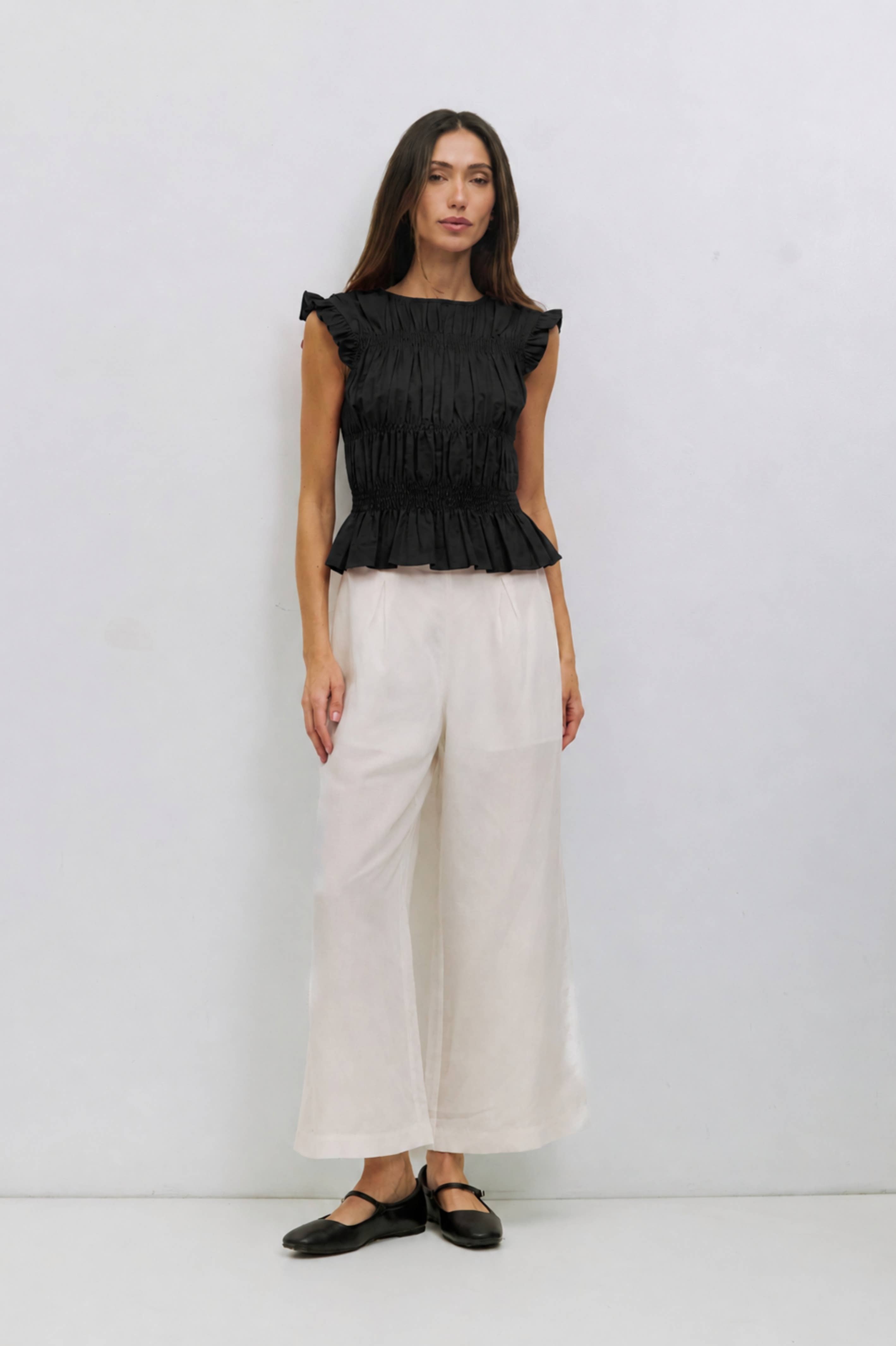 The Sadie Smocked Top