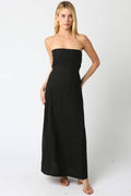 The Lila Linen Maxi Dress