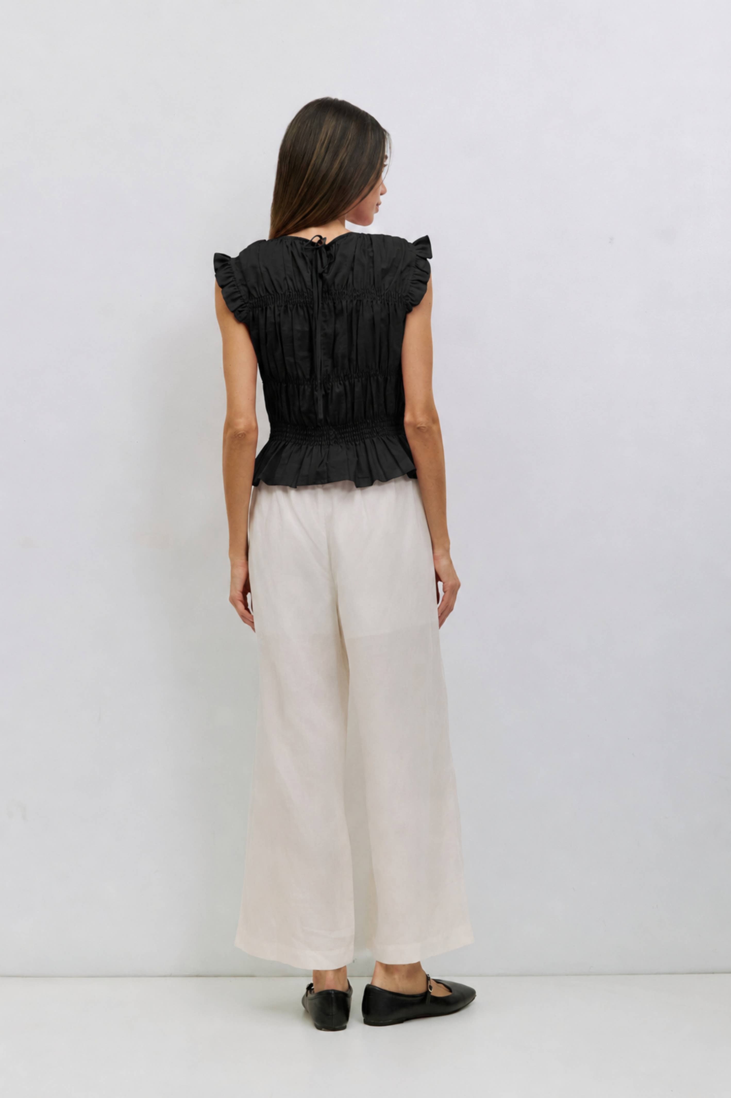The Sadie Smocked Top