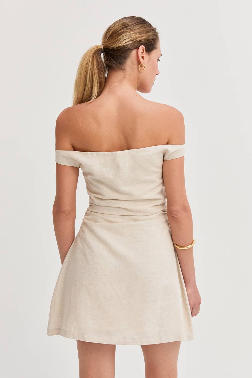 The Newport Linen Mini Dress (Pre-Order)