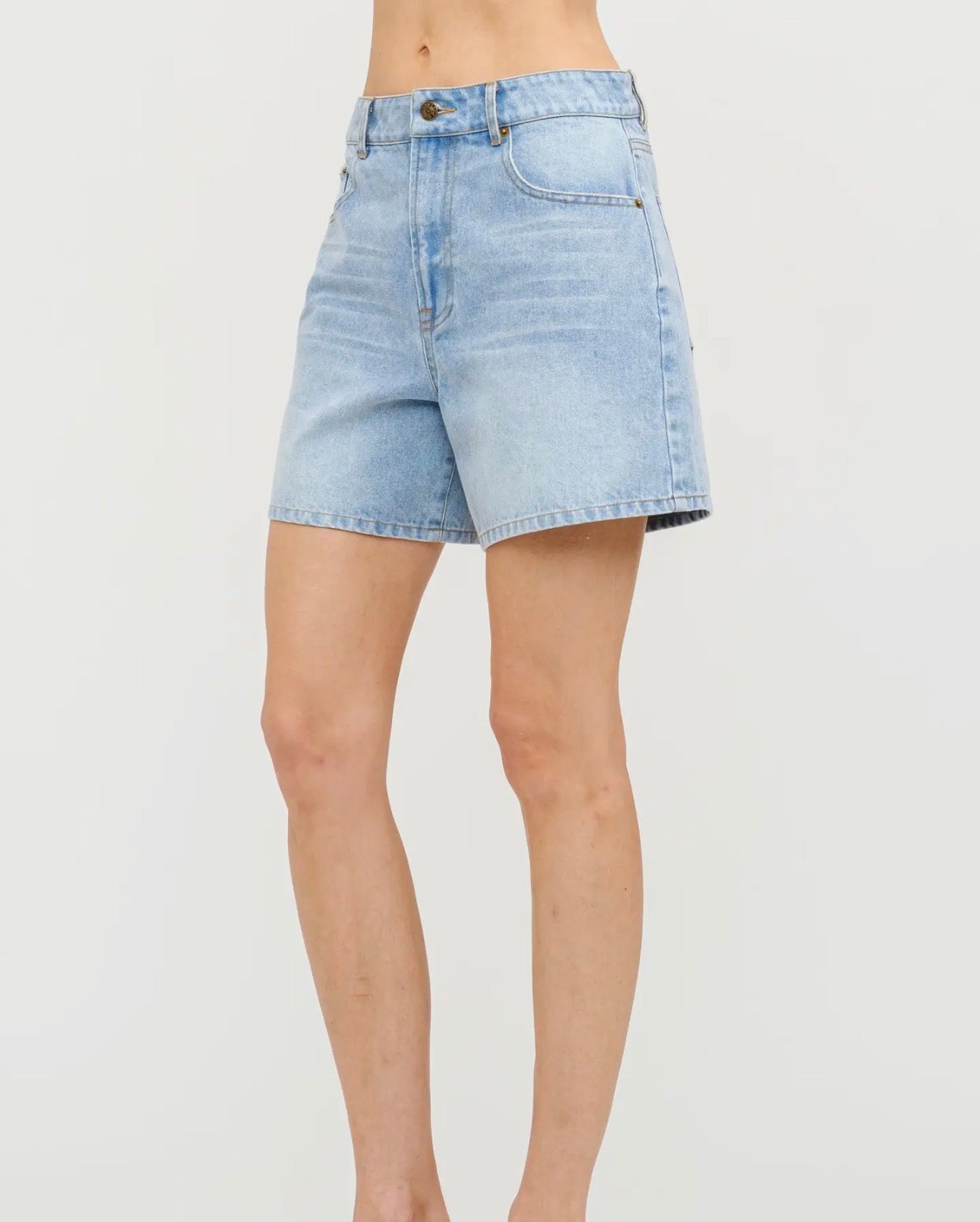 The Blaire Bermuda Denim Shorts