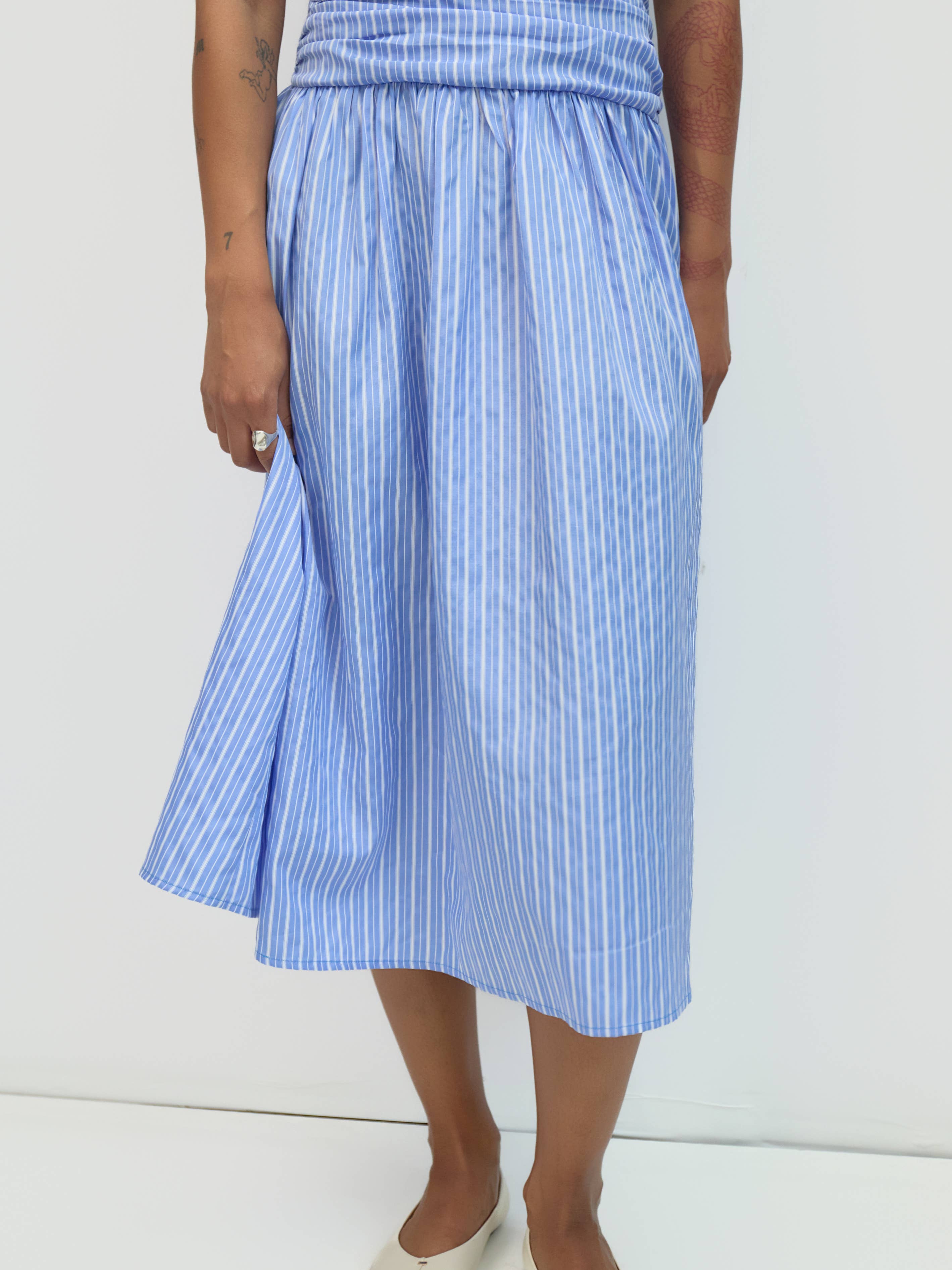 The Annie Halter Midi Dress