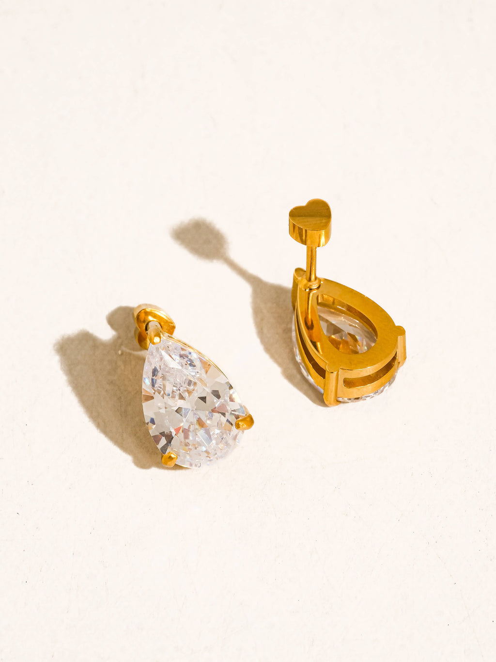 The Camille Flat Back Earrings