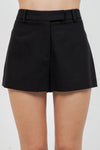 The Black Woven Shorts