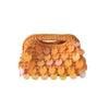The Rivera Sequin Bag - Orange