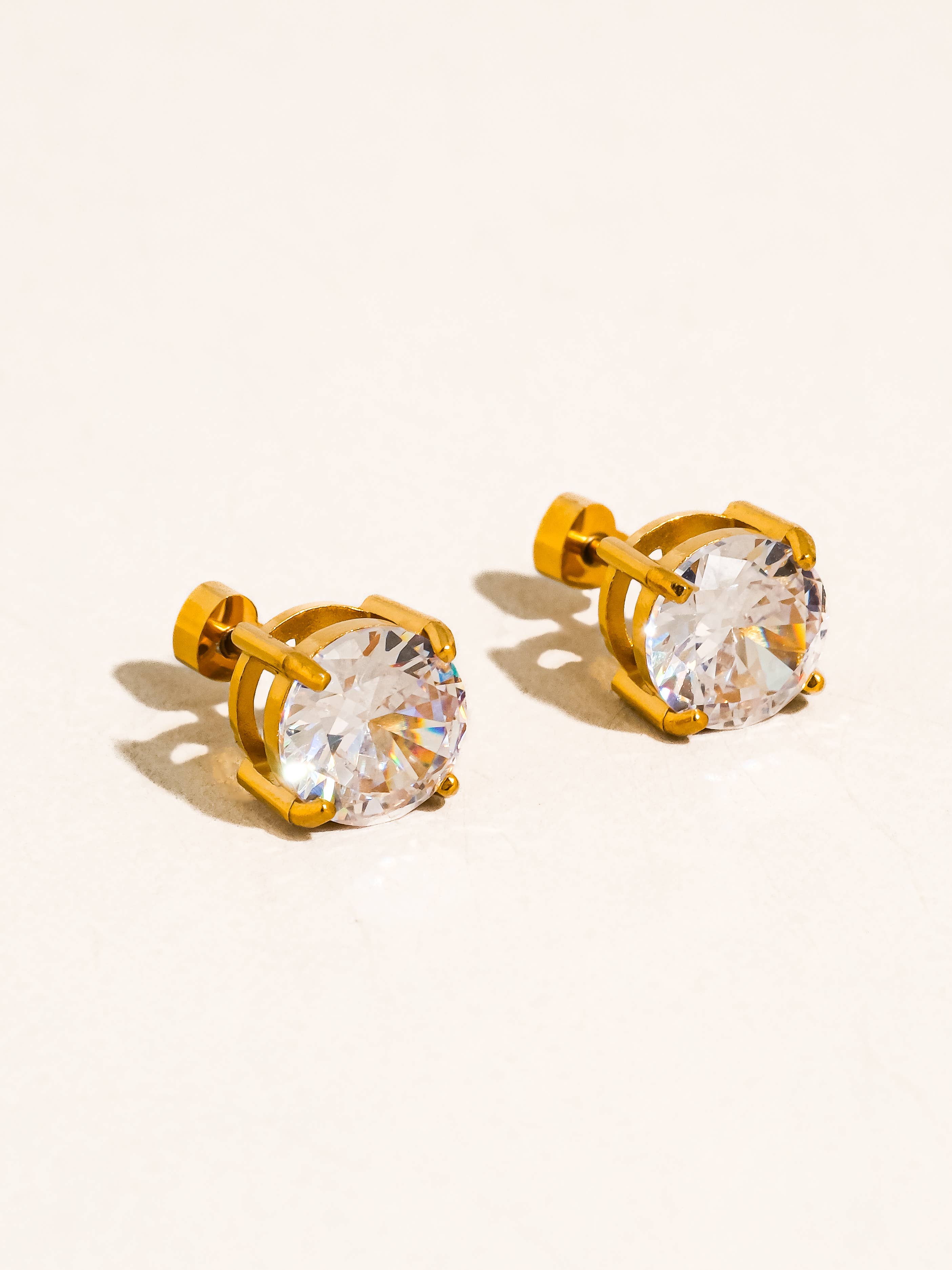 The Camille Flat Back Earrings
