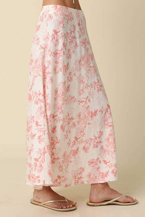 The Adeline Floral Maxi Skirt