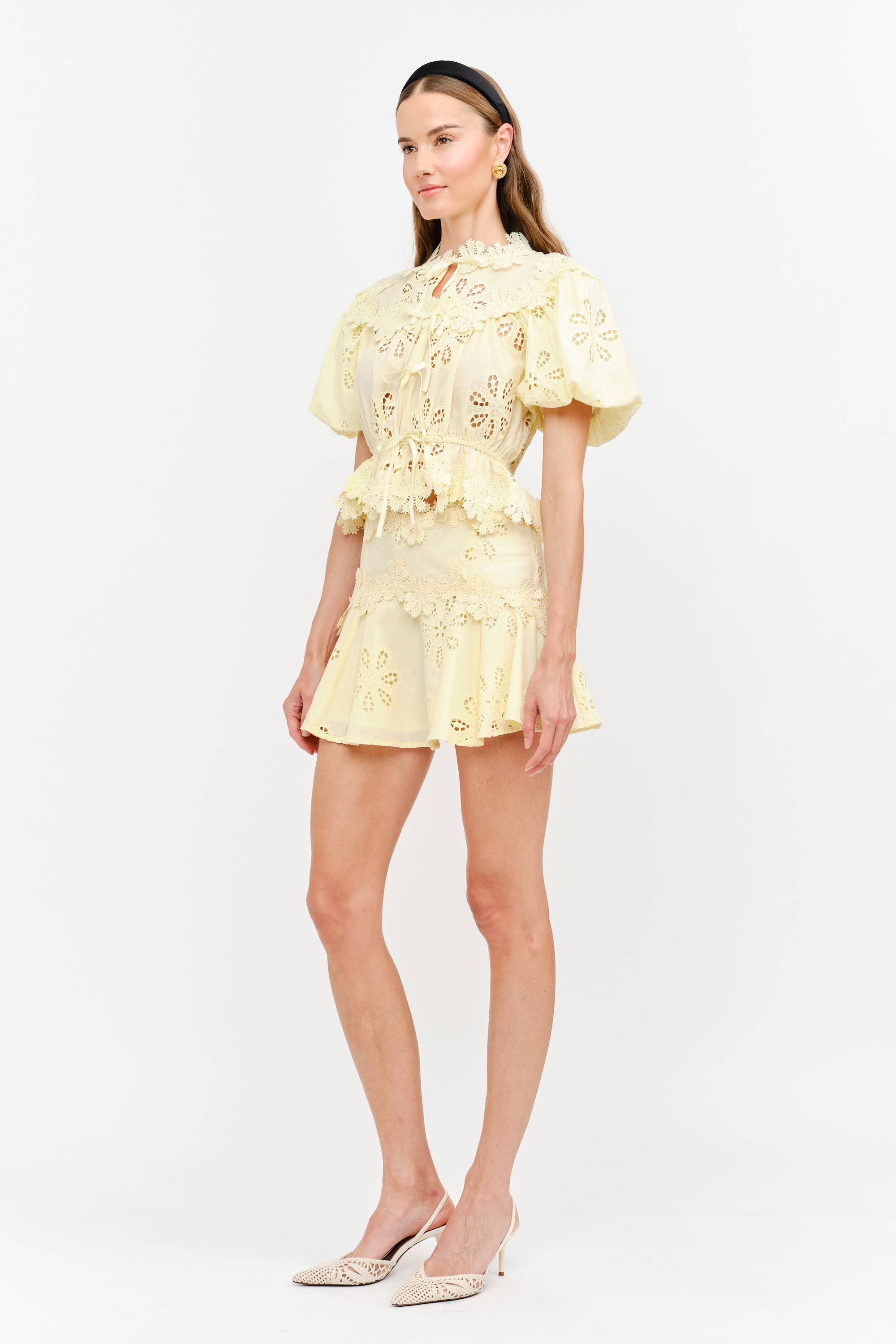 The Eloise Butter Yellow Blouse (Pre-Order)