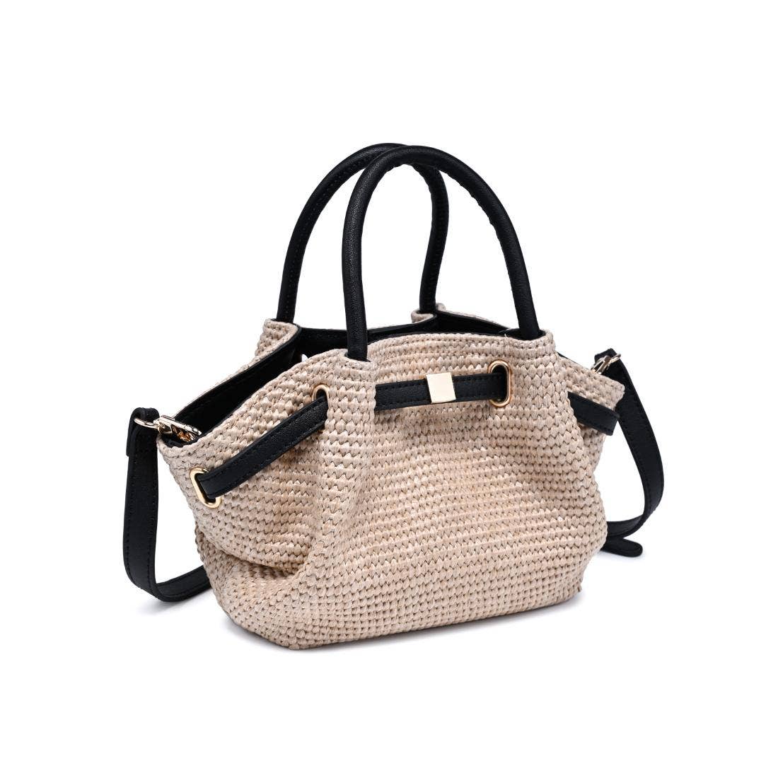 The Marbella Bag - Natural Black
