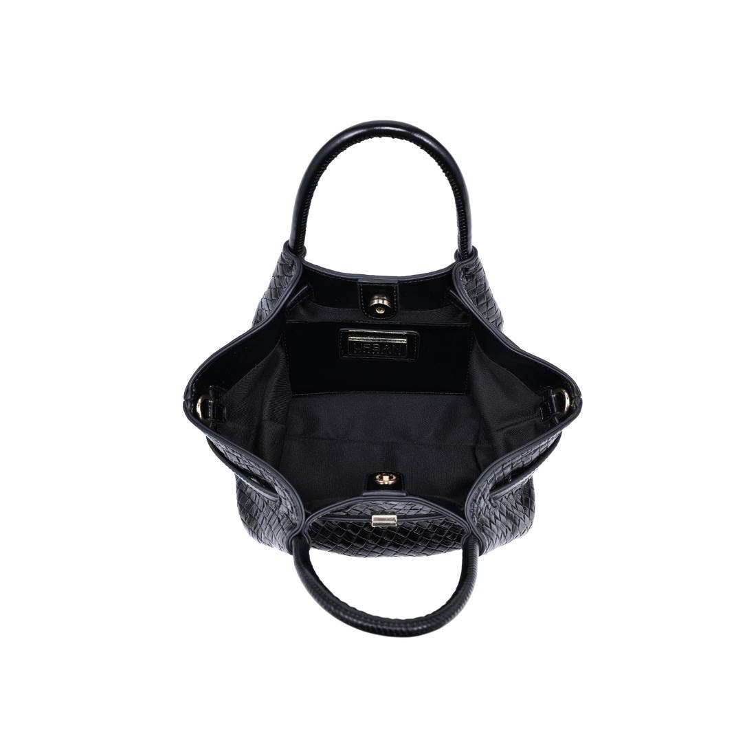 The Marabella Crossbody - Black Woven