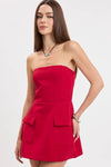 The Millie Mini Dress - Red