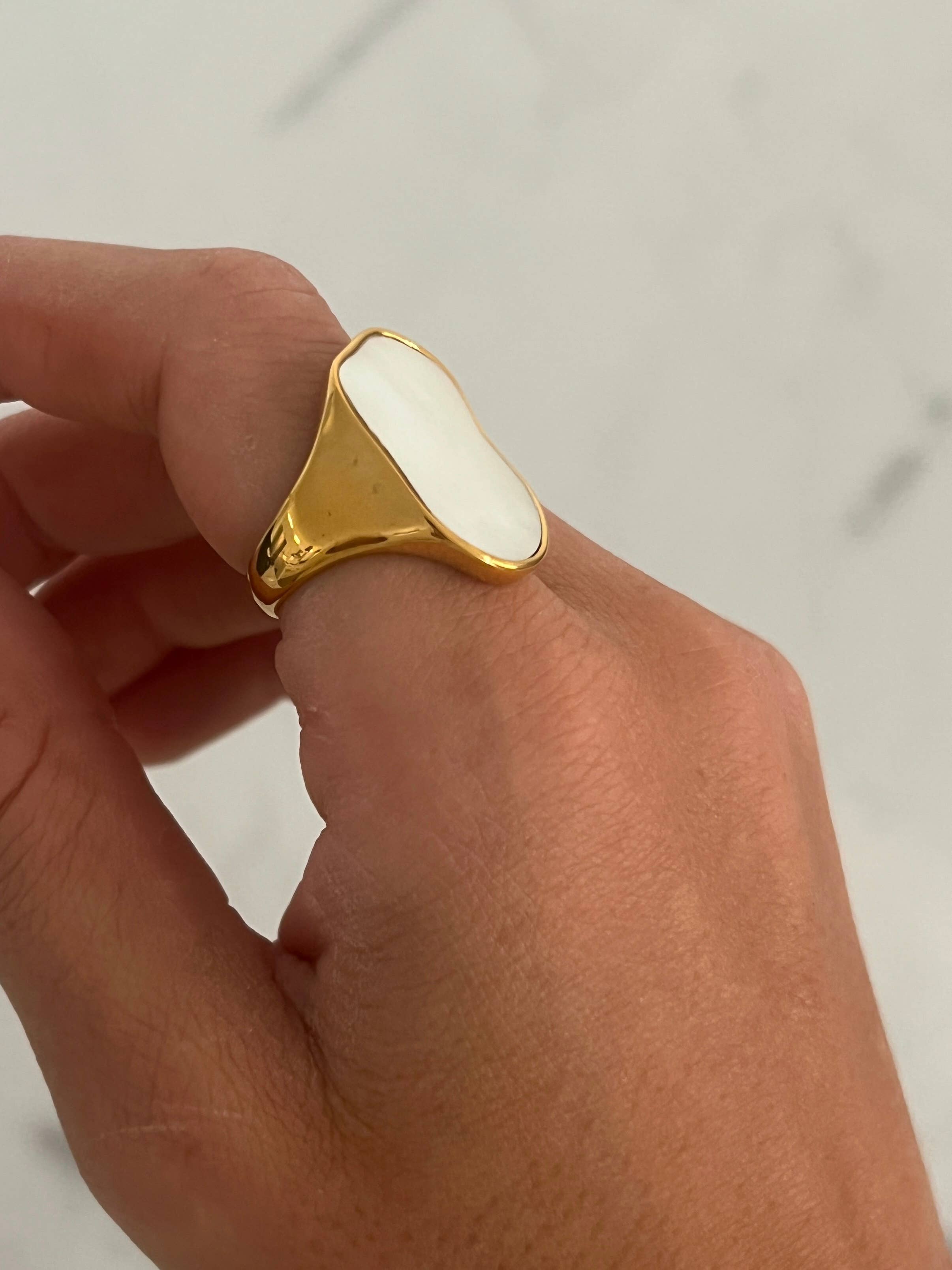 The Ivory Stack Ring