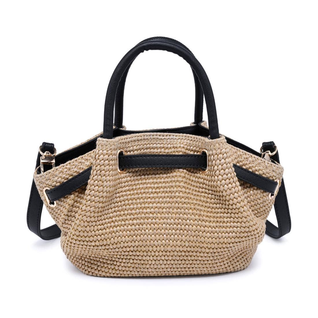 The Marbella Bag - Natural Black
