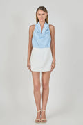 The Adeline Draped Neck Top